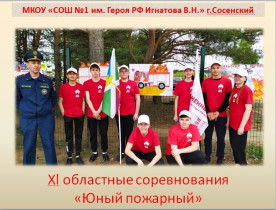 «Юный пожарный».